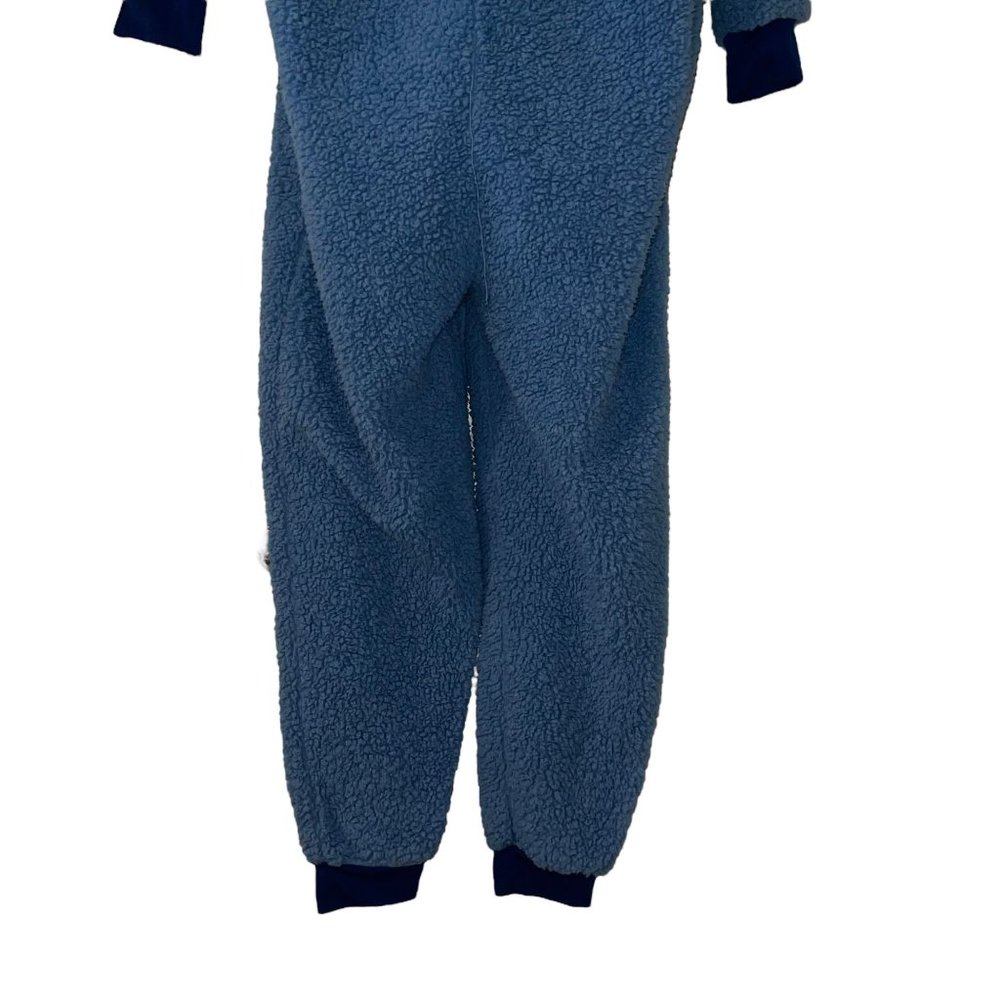 Disney Lilo & Stitch Pajamas Mens XL Costume Unionsuit Faux Sherpa Hoodie Hooded - Picture 6 of 7
